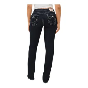 TRUE RELIGION VINTAGE BECCA BIG T FLAP BOOTCUT JEAN size 27 NWT thumbnail 2