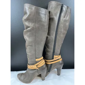 J Shoes Women's Brown Leather Shoes/Heeled Boots Size 6.5 SKU 5663 thumbnail 5