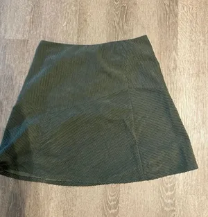 Corduroy skirt Green thumbnail 2
