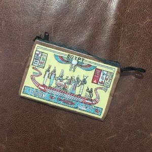 Zippered Coin Purse Souvenir from Egypt thumbnail 2