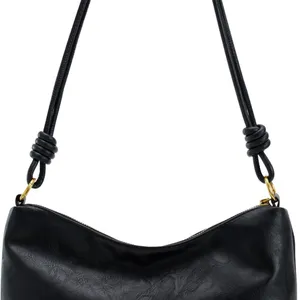 Trendy Small Black Purse - Women’s Adjustable Strap Crossbody Handbag, 8.78 Oz thumbnail 2