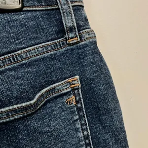 Madewell Dark Wash Skinny Flare Jeans Size 31 High Rise Non Ripped #782 thumbnail 6