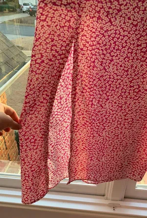 monkies floral maxi skirt thumbnail 3