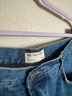 Free People We The Free Holly Bootcut Jeans size‎ 33 - Non Distressed Med Wash thumbnail 5