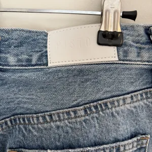 Pistola Denim Blue Jeans Sz 27 Distress Raw Hem Capsule VSCO Girl Straight thumbnail 8