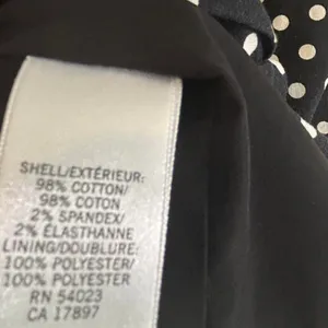 Banana Republic black & white polka dot midi pencil‎ skirt Size 6 thumbnail 6