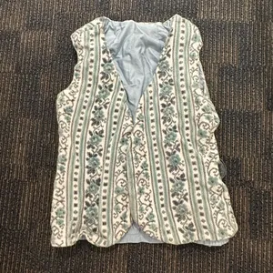 Vintage Vest Floral Multiple Size XS thumbnail 4