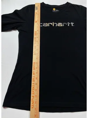 Carhartt Long Sleeve Black Tee - Size S (4-6) thumbnail 5