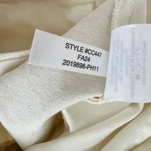 J.Crew Full Length Wide Leg Trouser Cotton Linen Blend Ivory Relaxed US 6 NWT thumbnail 14