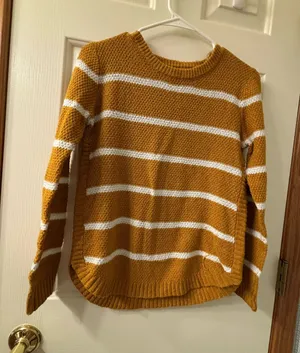 Staccato Yellow Mustard Sweater thumbnail 1