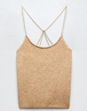 ZARA CHAIN KNIT TOP thumbnail 4