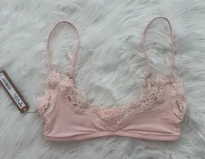 Skims Fits Everybody Lace Scoop Bralette Primrose Tonal Size XXS thumbnail 1