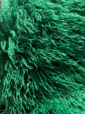Emerald Green Furry Over the Knee Boots Festival Rave Halloween Grinch Party thumbnail 4
