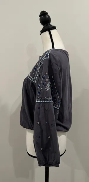 Lucky Brand Boho Blouse thumbnail 3