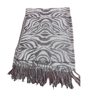 Pashmina Scarf Shawl, Multicolored Pashmina ShawL 100% Acrylic thumbnail 1