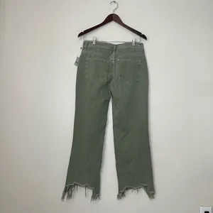 NWT Free People Maggie Mid Rise Straight Leg Jeans Distressed thumbnail 6