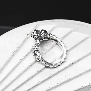 Silver Wrapped Tiger Ring thumbnail 4