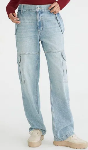 Aeropostale Baggy Cargo Jeans thumbnail 1