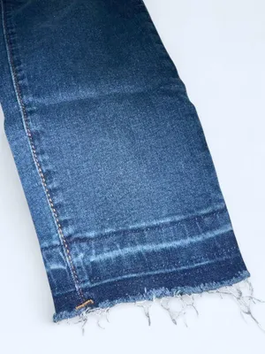 SheIn Maternity Blue Stretch Skinny Jeans thumbnail 4