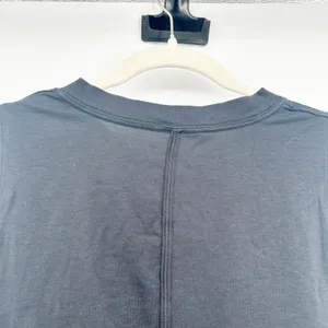 Lululemon Womens All Yours Black Lounge Relaxed Athleisure Pima‎ Cotton Tank Top thumbnail 6