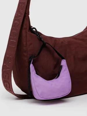 BAGGU Crescent Bag Charm in Rose, NWT and ADORABLE! thumbnail 2