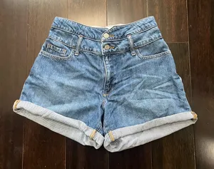 Banana Republic Classic Blue Jean Shorts thumbnail 1