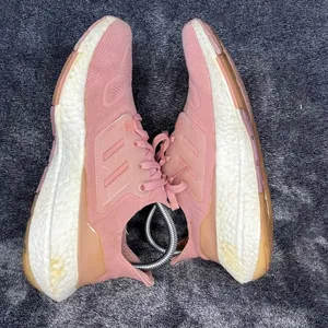 Adidas UltraBoost 22 Women size 7.5 Wonder Mauve Pink Running Sneakers Shoes thumbnail 6