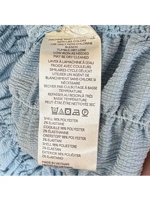 NWT Anthropologie Ruched Baby Doll Top Blue Size XL thumbnail 9