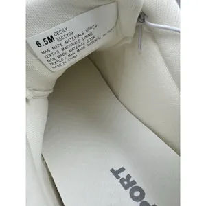 New J Sport Cecily Women’s Sneaker Suede White/Grey Low Top Shoes Size 6.5 US thumbnail 10