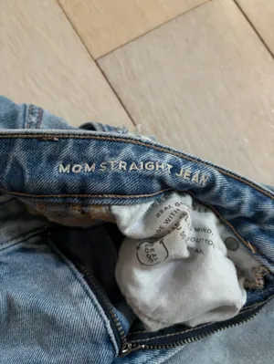 American Eagle Outfitters Stretch Mom Jean / Straight Jean thumbnail 3