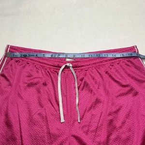 Nike‎ Vintage 2009 Womens Mesh Lined Basketball Gym Shorts Pink XL thumbnail 4