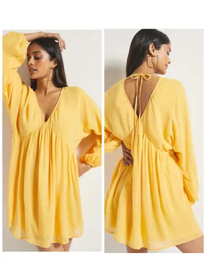 Anthropologie NWT Forever That Girl Flowy Mini Dress, Size S thumbnail 2