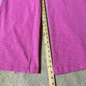 Y2K Pink Victoria's Secret Slub Knit Wide‎ Leg Lounge Pants XL thumbnail 5