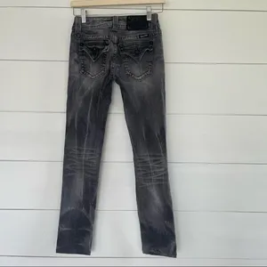 Miss Me Black Distressed Skinny Jeans thumbnail 2