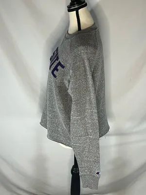 Champion K-State Powercat Raw Hem Cropped Women’s Crewneck Sweatshirt Small thumbnail 3