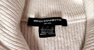 French Connection Stripe Half Zip Sweater Size Medium thumbnail 9