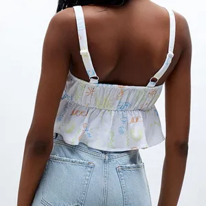 PacSun LA Hearts Petite Peplum Tank Top Size M thumbnail 4
