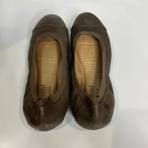 Josef Seibel 07 ballet flats brown leather women's size 39 8.5 business casual‎ thumbnail 6