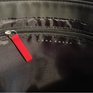Prada Luna Rossa Unisex Black/Red Pouch thumbnail 6