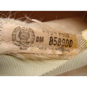 Fur Hat Best & Company Fifth Ave New York Union Made 858900 Winter Vintage 1960s thumbnail 12