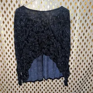 Free People Sahara Printed Asymmetrical Hem Blouse size S thumbnail 4