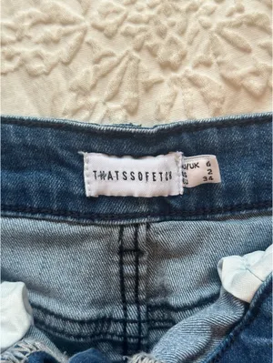 ThatsSoFetch denim mini skirt thumbnail 3