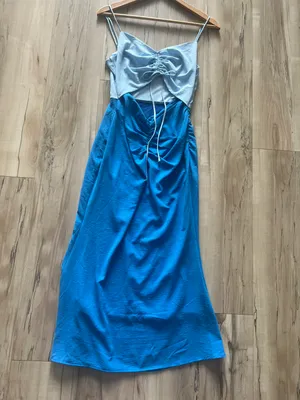 Sammy Jones Ruched Midi Dress XS thumbnail 7