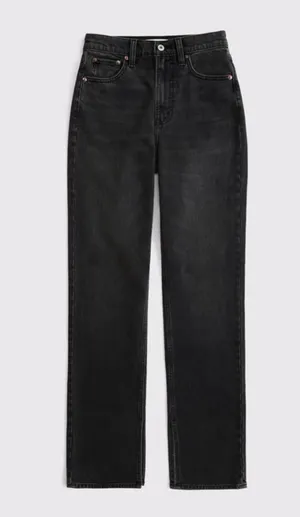 Abercrombie Curve Love Ultra High Rise 90s Slim Straight Jean thumbnail 3