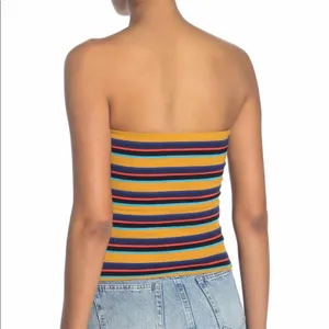 Cotton On Riley Stripe Inca Gold Everyday Tube Top Strapless Size XS NWT thumbnail 3