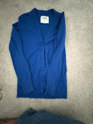 Abercrombie & Fitch Y2K V-Neck Button Down Cardigan Size S thumbnail 6