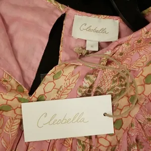 💕CLEOBELLA💕 Magdalena Mini Dress ~ Pink Wildflower Block Print Medium M NWT thumbnail 15