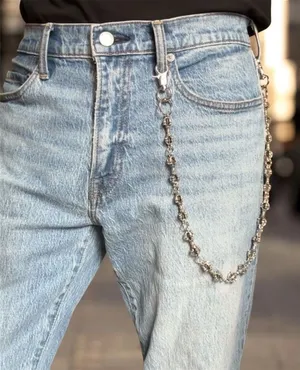 Magic Wand Pants Chain for Men Women,Jeans Chain,Keys Chain,Biker Wallet Chain,Body Chain,Streetwear Punk Hip Hop Unisex Jewelry thumbnail 1