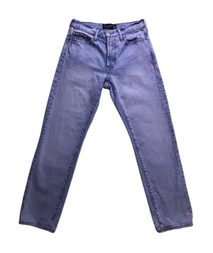 Abercrombie & Fitch Straight Jeans Womens 29 Light Blue Vintage Stretch Denim thumbnail 1