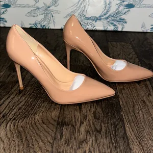 Women's Nude Stilettos Tan Size 8 thumbnail 2